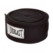 Бинт боксерский Everlast Hand Wraps 4,55 м. Черный фото